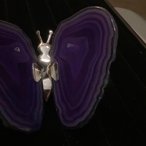 Purple Agate Butterfly - Picture 3 of 8